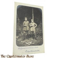(Feld) Postkarte 1916 2 Deutsche Soldaten 