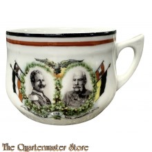 Patriotisches Kaffee tasse Kaiser und Hindenburg (Patriotic China coffeecup Kaiser and  Hindenburg)