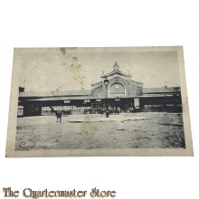 (Feld) Postkarte 1918 Laon, Bahnhof 