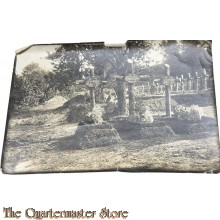 Photo 1917 Deutsche Kriegsgraber 