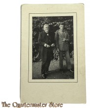 (Feld)postkarte 1914 Deutscher Soldat mit Vater