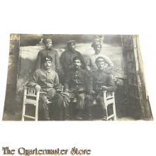 Bulgarian - Studio Photo WK1 soldaten   (WW1 Photo  Bulgarian Soldiers)