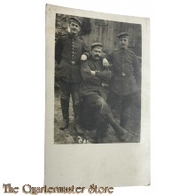 Photo 1914 3 Deutsche Soldaten 
