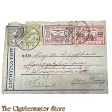 Luchtpost enveloppe 1933 Ned Indië 