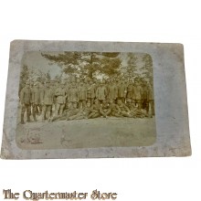 Postkarte/ Photo 1915 Deutsche Soldaten an der Front