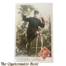 France - Postcard 1915 S’ il le faut , en soldat vainquer 