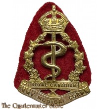 Cap Badge (RCAMC) Royal Canadian Army Medical Corps 5th Can Division 