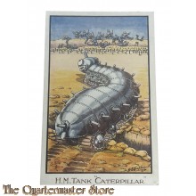 Postcard - 1918 H.M. Tank Caterpillar 