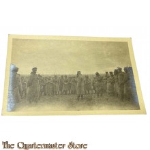 (Feld) Postkarte 1916 Deutsche Soldaten und Offiziere 