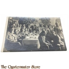 (Feld) Postkarte 1916 Gruppe Deutsche Offiziere