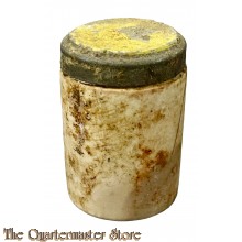 France - WW1 small ceramic jar with ointment 