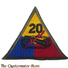 Mouwembleem 20th Armored Division (Sleevebadge 20th Armored Division)