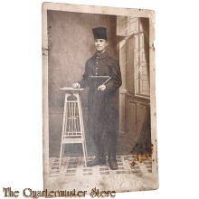 France - Studio photo / Postcard 1914 Zouave soldier 