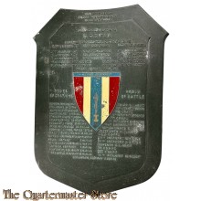 Metal shield Detachment I-11-G-2 US Military Government 1944/45