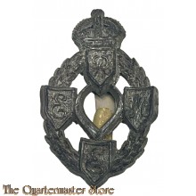 Cap badge Royal Mecanical and Mecanical Engineers R.E.M.E. (plastic)