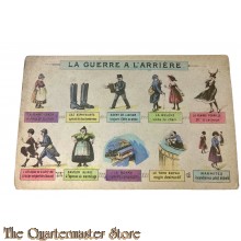 France - WW1 Postcard La Guerre a L'arriere 