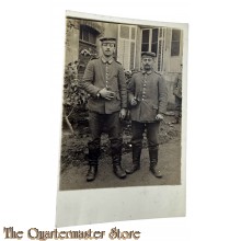 Postkarte 1915 2 Deutsche soldaten bruder