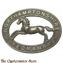 Cap badge Northamptonshire Yeomanry