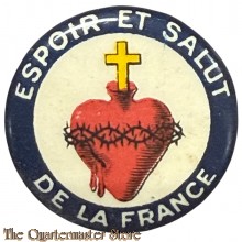 France - Catholic Brooch 1914-18