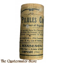 France - WW1 carton Pilules Cooper ,  toniques et Regeneratrices 