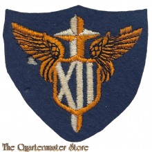 Mouwembleem XII Ground Air Support Command  (Sleeve badge XII Ground Air Support Command)