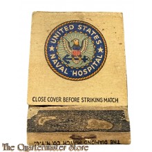 Matchbook , WW2 United States Naval Hospital 