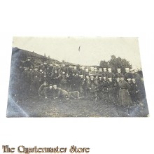 Photo 1918 Gruppe Deutsche Soldaten