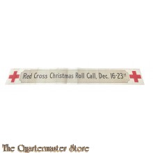 Poster US Red Cross roll call Dec 16-23 rd 1917