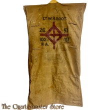 US Army WW1 Clothing bag Lt W.H. Root 102 Field Artillery