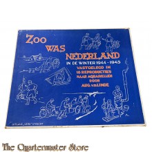 Doos met 18 reproducties 'Zoo was Nederland in de winter 1944-1945'