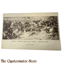 France - Postcard Domremy - peintures murales de la Basilique, bataille de Patay