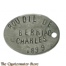 France - WW1 dogtag 