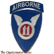 Mouwembleem 11th Airborne Division (Sleeve patch 11th Airborne Division)