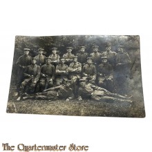Postkarte/Photo 1917 Gruppe Deutsche Soldaten