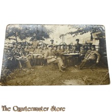 Photo 1914 Gruppe Deutsche Soldaten 