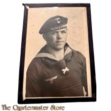 Studiophoto Kriegsmarine Soldat 