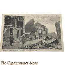 (Feld)postkarte 1916 Furchbare Verheerungen in Lille