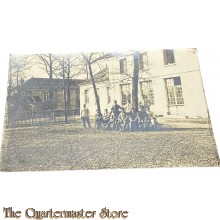 Photo 1917 Gruppe Deutsche Soldaten 