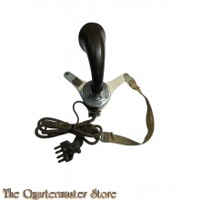 US  carbon chest microphone from an early telephone system 