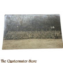 Photo 1916 Grosse Gruppe Deutsche Soldaten 