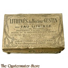 France - WW1 carton une  Eau lithinee