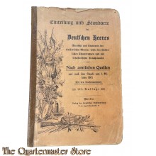Brochure 1907 Einteilung und Standorte des Deutschen Heeres
