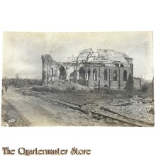 (Feld)postkarte 1918 Zerstorte Kirche Flandern