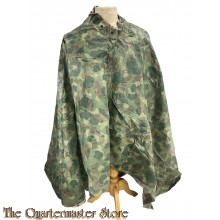 Original WW2 USMC camouflage poncho (1st pattern)