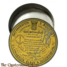 France - WW1 Boite metal Suc bechique pectoral (WW1 Tin Cough pastilles)
