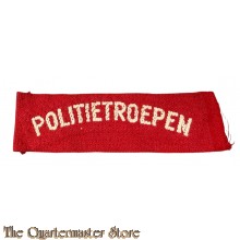 Straatnaam Politietroepen