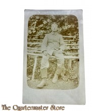 Postkarte 1915 Deutscher Soldat Ers. Machinengewehr Abteilung 