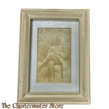 France - Framed Studio photo 1914 soldier 