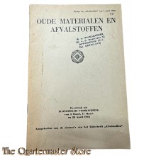 Brochure - Oude materialen en afvalstoffen 1944