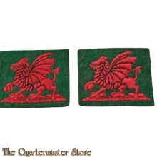 Formation patches 38th Welsh Division (postwar)